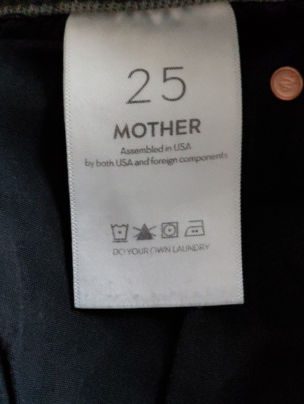 Mother The Doozy Sneak (Not Frayed) Gray Size 25 EUC - Picture 9 of 16